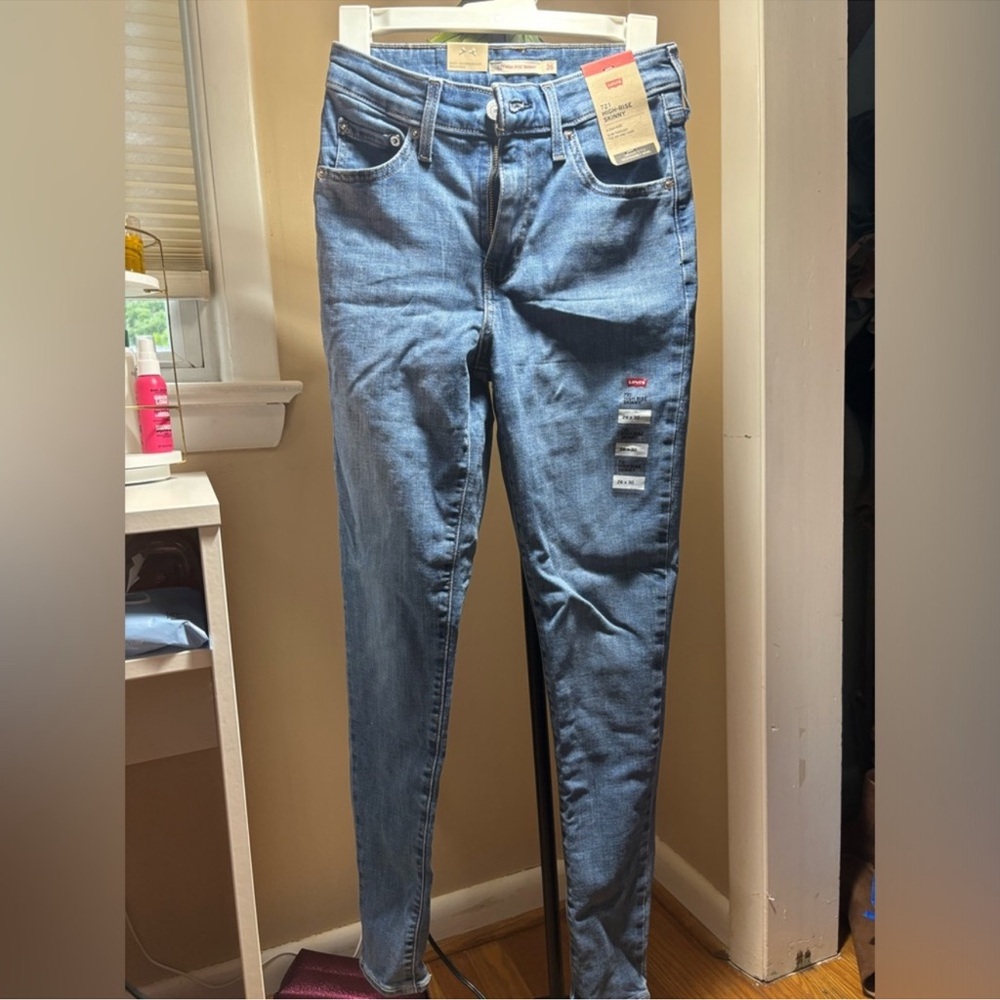 Women's Levi’s 721 High Rise Skinny Jeans, Size 26x30